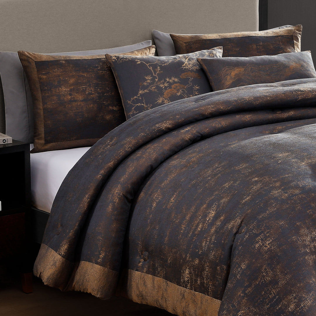 Bebejan Texture Jacquard 5 Piece Comforter Set