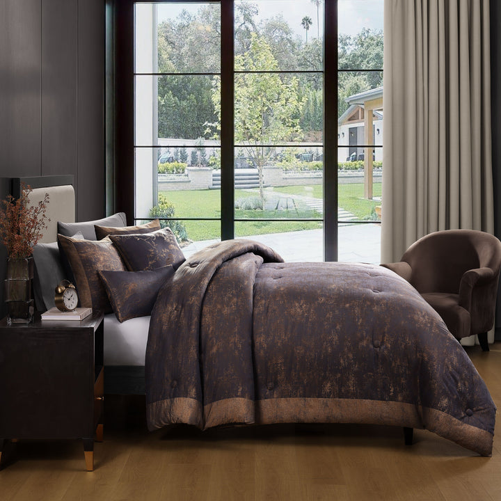 Bebejan Texture Jacquard 5 Piece Comforter Set