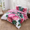 Bebejan Textured Floral 5 Piece Reversible Comforter Set