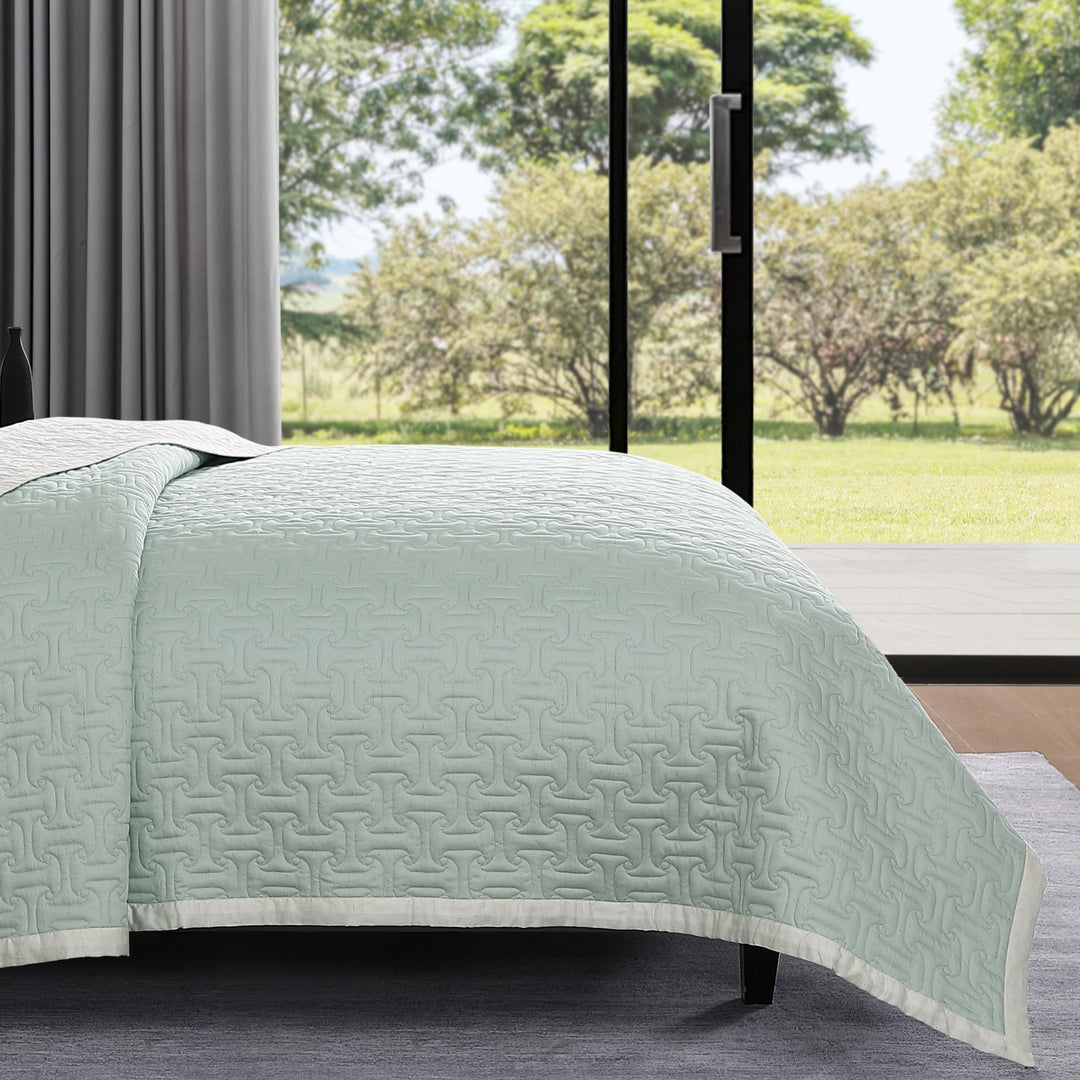 Bebejan 3 Piece Textured Quilted Coverlet Set Coverlet By Bebejan®