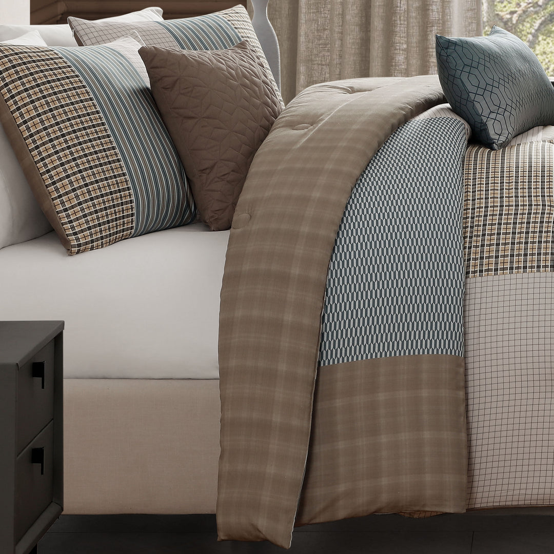 Bebejan Tranquil Patch 5 Piece Reversible Comforter Set