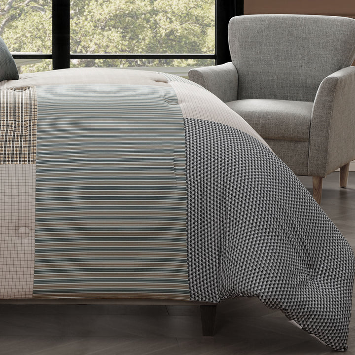 Bebejan Tranquil Patch 5 Piece Reversible Comforter Set