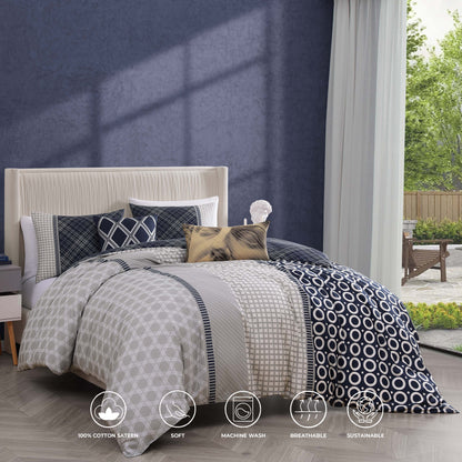 Bebejan Vertigeo 5 Piece Reversible Comforter Set