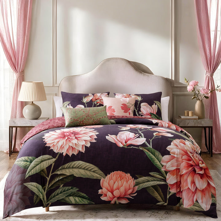 Bebejan Blush Serenade 5 Piece Reversible Comforter Set