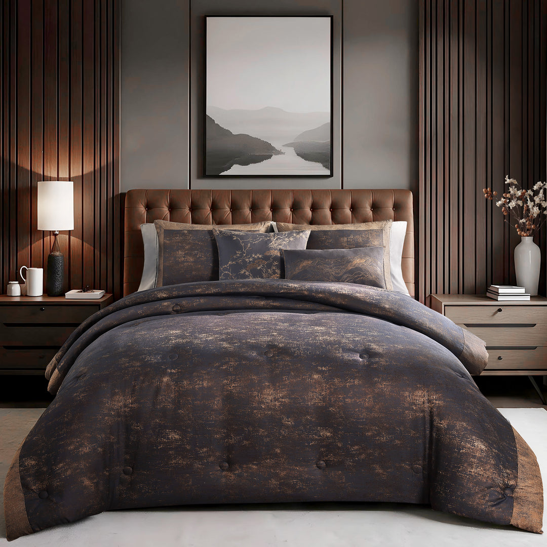 Bebejan Texture Jacquard 5 Piece Comforter Set