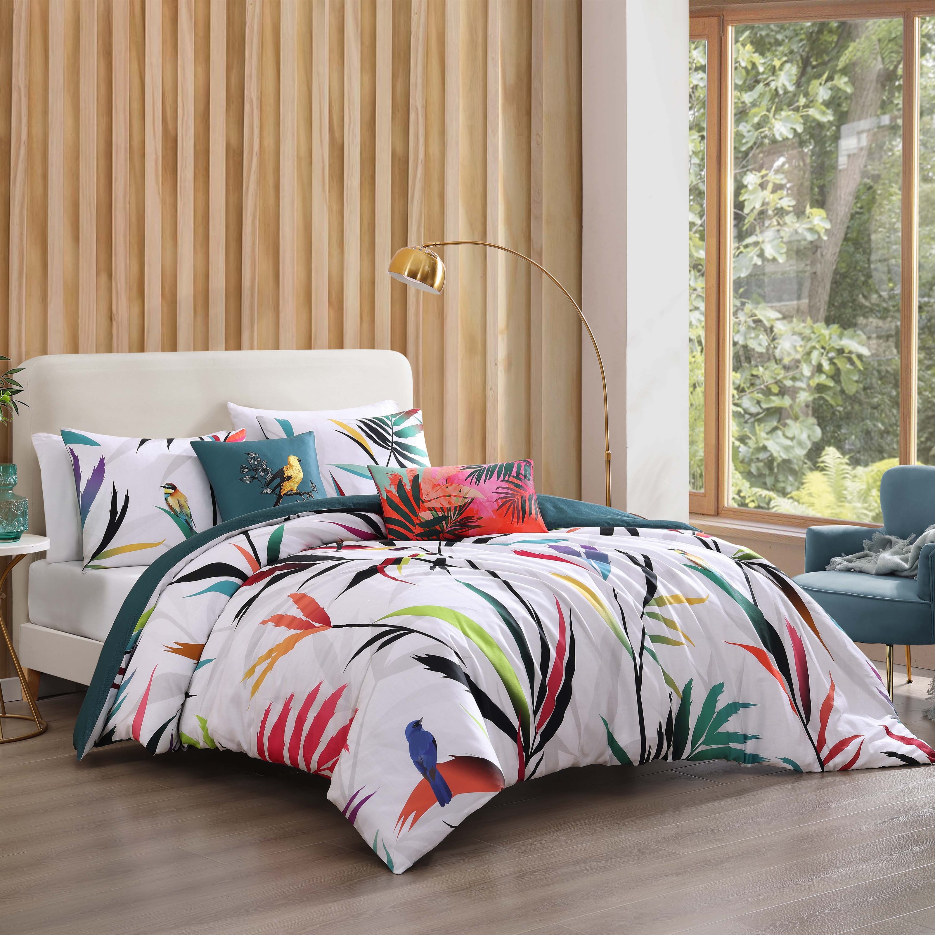 Bebejan Tropical Fusion 5 Piece Reversible Comforter Set