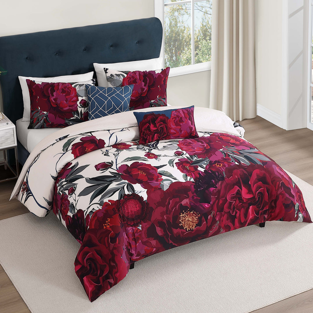Bebejan Zinnia 5 Piece Reversible Comforter Set Comforter Sets By Bebejan®