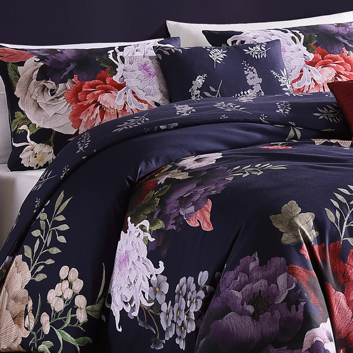 Bebejan Deep Purple Garden 5 Piece Reversible Comforter Set Comforter Sets By Bebejan®