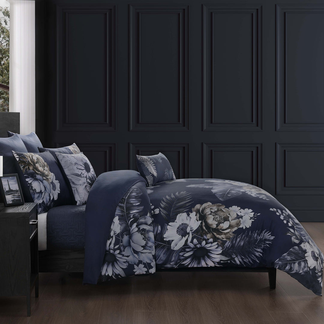 Bebejan Forget Me Not 5 Piece Reversible Comforter Set