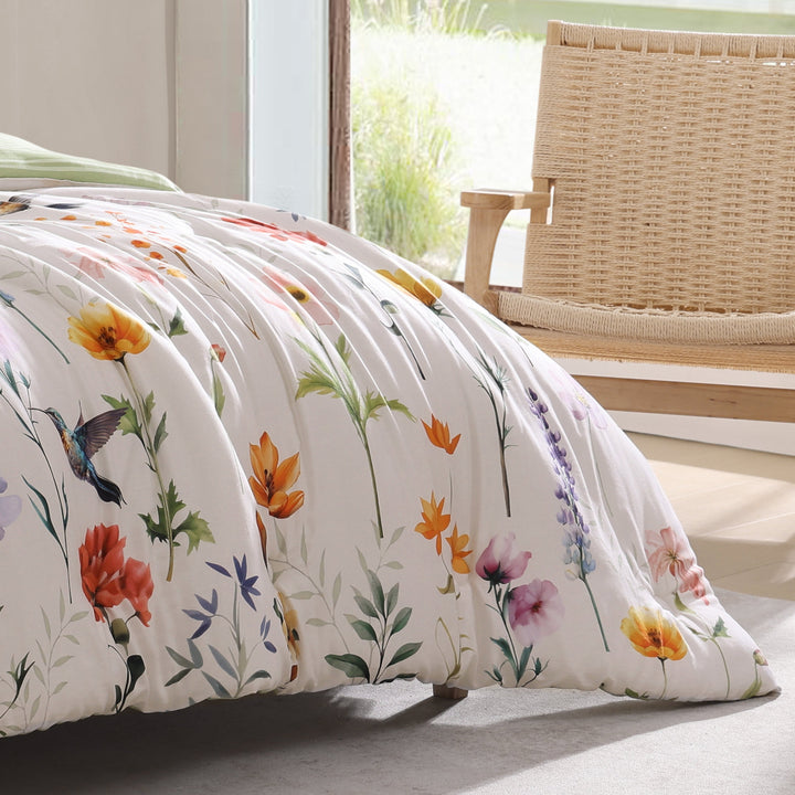 Bebejan Fresh Cut Flowers 5 Piece Reversible Comforter Set Comforter Sets By Bebejan®