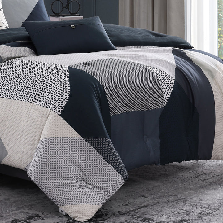 Bebejan Geo Fusion 5 Piece Reversible Comforter Set