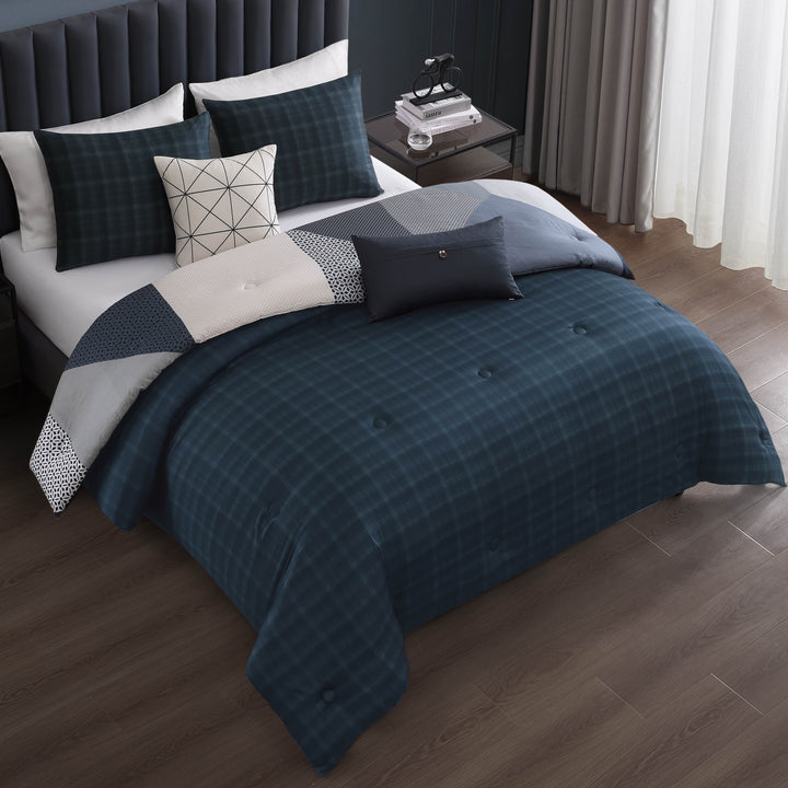 Bebejan Geo Fusion 5 Piece Reversible Comforter Set