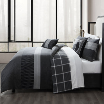 Bebejan Kyle Black 5 Piece Reversible Comforter Set Comforter Sets By Bebejan®