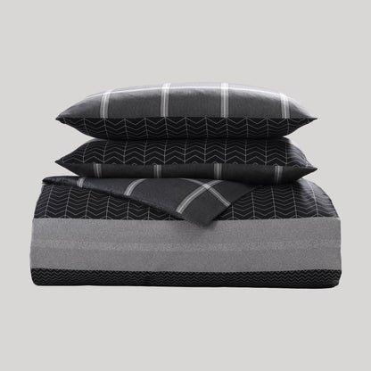 Bebejan Kyle Black 5 Piece Reversible Comforter Set Comforter Sets By Bebejan®