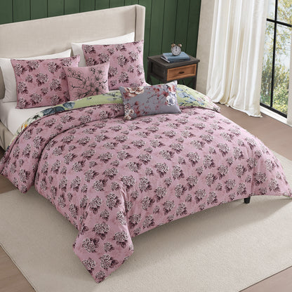 Bebejan Lilac Cascade 5 Piece Reversible Comforter Set Comforter Sets By Bebejan®