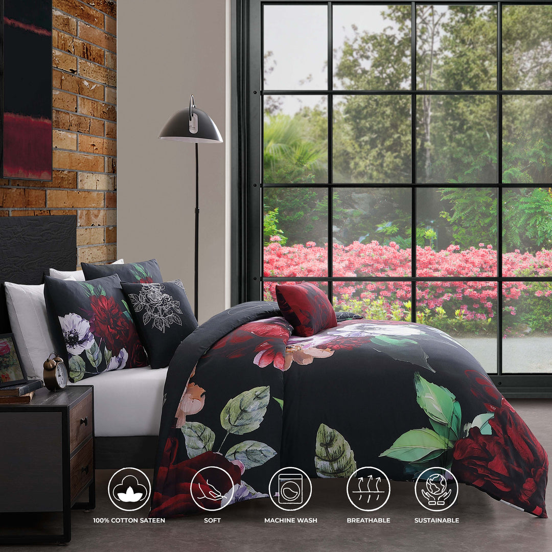 Bebejan Moody Painting 5 Piece Reversible Comforter Set Comforter Sets By Bebejan®