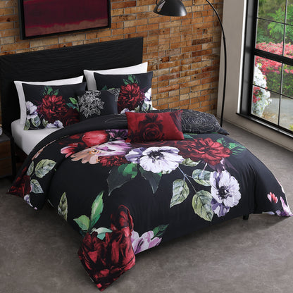 Bebejan Moody Painting 5 Piece Reversible Comforter Set