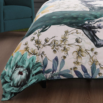 Bebejan Peacock Jardin 5 Piece Reversible Comforter Set Comforter Sets By Bebejan®