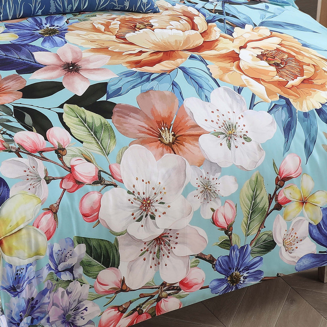 Bebejan Turquoise Reverie 5 Piece Reversible Comforter Set Comforter Sets By Bebejan®