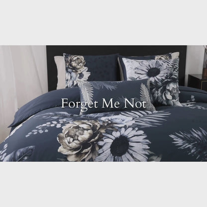 Bebejan Forget Me Not 5 Piece Reversible Comforter Set