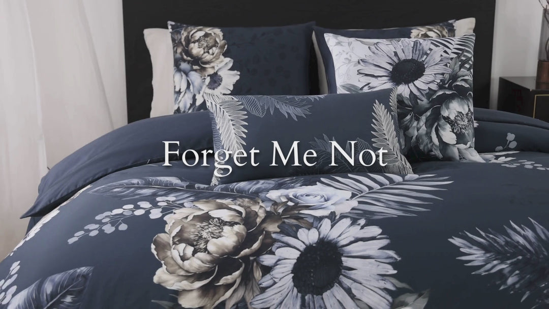 Bebejan Forget Me Not 5 Piece Reversible Comforter Set