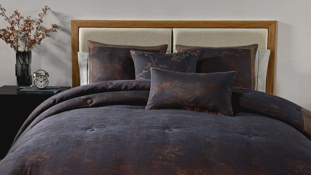 Bebejan Texture Jacquard 5 Piece Comforter Set