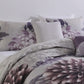 Bebejan Bloom Purple 100% Cotton 5-Piece Reversible Comforter Set