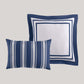 Bebejan Blue Art 100% Cotton 5-Piece Reversible Comforter Set Comforter Sets By Bebejan®